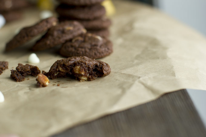 whole wheat chocolate cookies simple life by kels