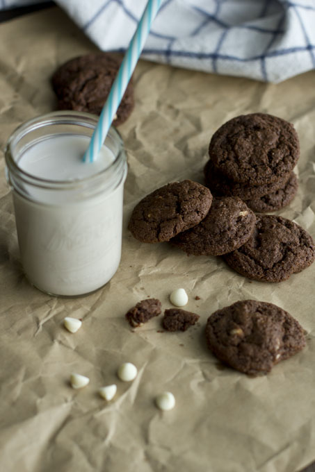 whole wheat chocolate cookies simple life by kels