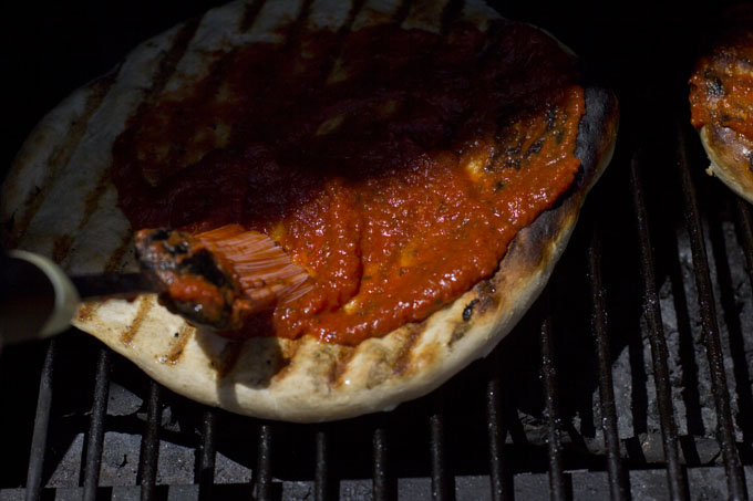 grilling pizza simple life by kels
