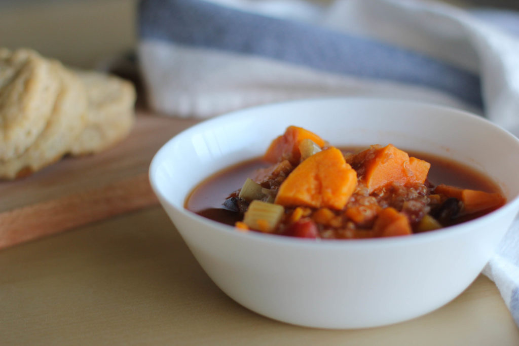 sweet potato quinoa chili simple life by kels